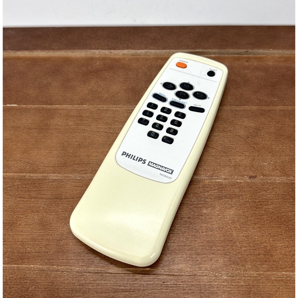 Philips Magnavox‎ N0280UD TV Remote Control, White, Works